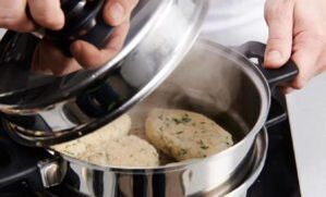 Μερικά καλυμμένα με Schnitzel